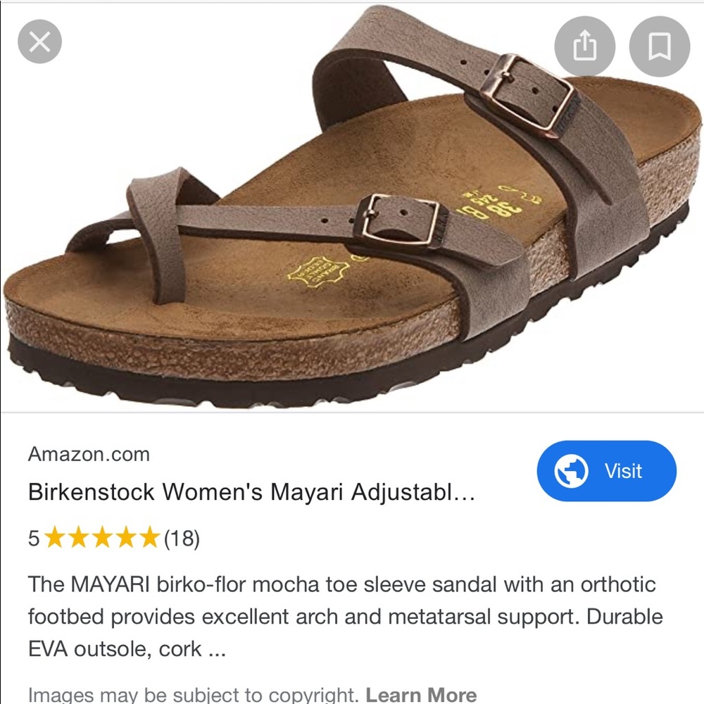 Worn Women’s AuthenticBirkenstock’s